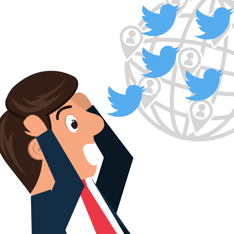 think twice tweet once